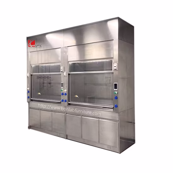 Capa universal de aço das emanações de exaustão da segurança biológica química de aço do laboratório